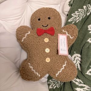 Cupcakes and Cashmere Gingerbread Pillow